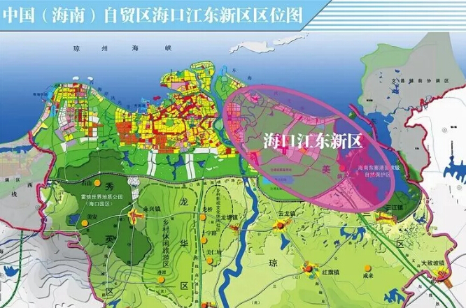 海口江東新區(qū)規(guī)劃